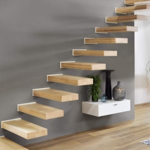 Kragarmtreppe Intercon® Sydney | gerader Verlauf