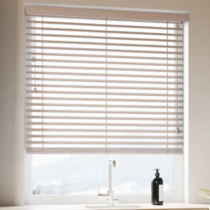 VICTORIA M PADURE Holz- und Bambus-Jalousie nach Maß | 25 mm. Sie suchen nach einer Fensterdekoration