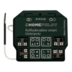 Rollladenaktor smart | Unterputz. Funkfähiger Unterputz-Aktor für Rohrmotoren. Automatisiert Rollläden