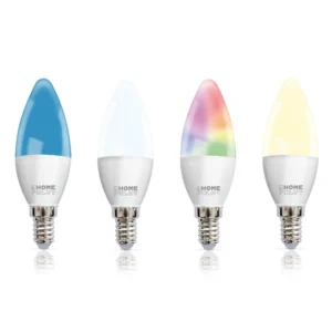 addZ LED-Lampe E14 - White + Colour. Stimmungsvolles Licht mit vielen zusätzlichen Lichteffekten. Bis zu 16 Millionen Farben und Farbspektrum von warmweiß bis kaltweiß. Einfach Plug & Play: Einschrauben