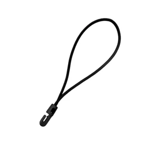 JAROLIFT Expanderschlinge mit Kunststoffhaken in schwarz