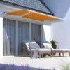 paramondo Summer offene Gelenkarmmarkise nach Maß. Die offene Gelenkarmmarkise Summer ist in vielen Farben und Stoffmustern erhältlich. Sie ist mit einem 40 mm Vierkantrohr ausgestattet. Die Breite ist frei wählbar