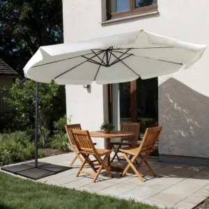 Basic Gartenschirm Rund | 3 m