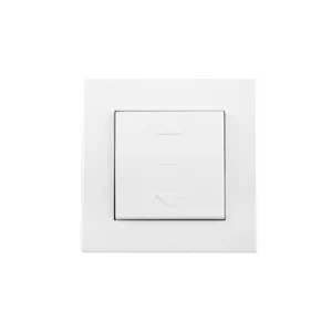 JAROLIFT Design Wipptaster Typ 2 inkl. Außenrahmen im 50er Pack | Mit den Design Wipptastern aus dem Hause JAROLIFT haben Sie die Bedienung Ihrer Rollläden oder Markisen per Tastendruck selbst in der Hand. Zur Bedienung des Motors die Taste in der gewünschten Laufrichtung betätigen und solange gedrückt halten