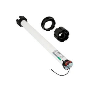 Elektromechanischer Markisenmotor JAROLIFT Uni 78 Funk. Geeignet für Markisen-Nutwellen von 78 mm. Steuerbar über einen eingebauten Funkempfänger