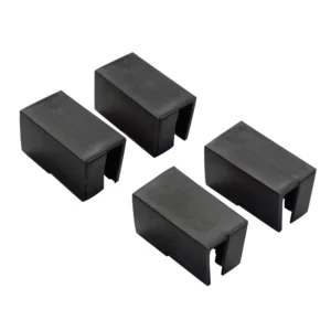 Passende Plastikkappen für den Schiebfix / Easy Slide Insektenschutzrahmen im Set. Das Set beinhaltet 4 Kappen in schwarz für den kompletten Austausch der Schiebfix-Plastikkappen der Klemmfix Insektenschutz-Serie.