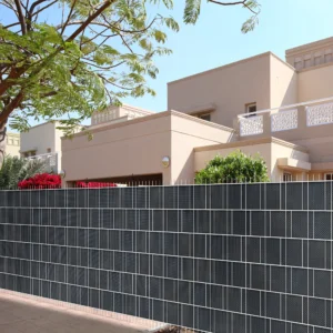 PVC-Rattan Sichtschutzstreifen | 19 cm x 2