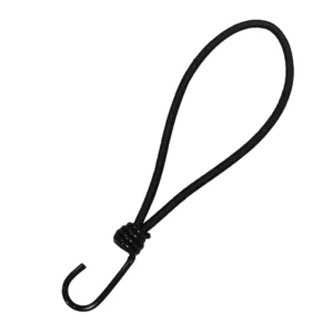 JAROLIFT Expanderschlinge mit Spirallhaken in schwarz