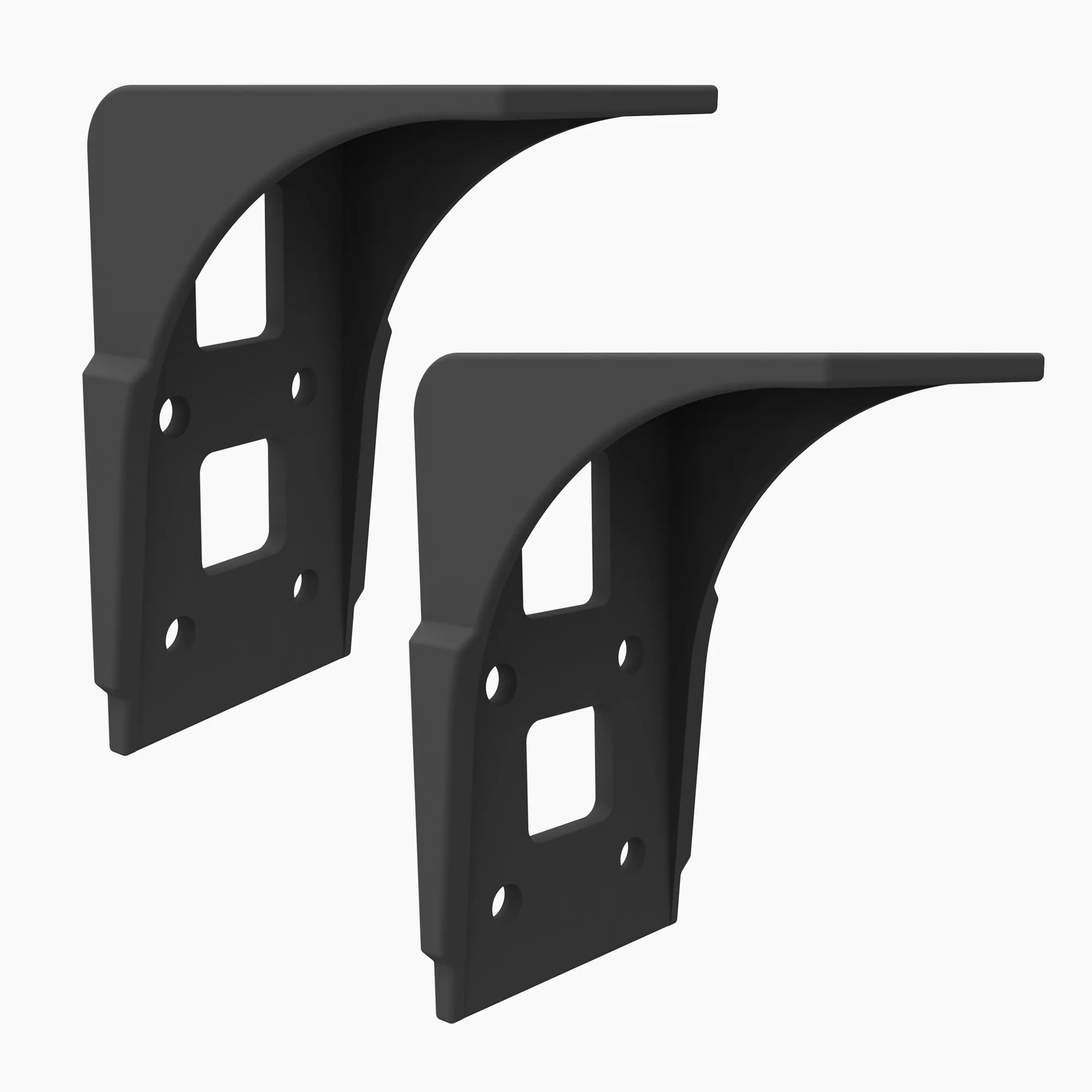 Deckenhalterung für Kassettenmarkise Curve LED | anthrazit