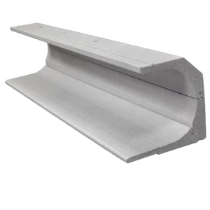 DiHa Roka-Ass Perfekt für Rollladen mit eckigem Kasten | 240mm Kastendeckel Dämmung | 3-teilige runde Kastendämmung mit einer Länge von 1000mm. Dieses Altbau-Sanierungs-System besteht aus hochwertigem Neopor mit einer Wärmeleitfähigkeit von 0