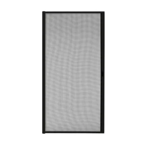 Die 3 in 1 Fliegengittertür / Türrollo Zanzara | Rahmen: Aluminium | 125 x 220 cm
