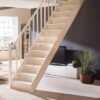 Holztreppe Intercon® Saragossa | gerader Verlauf