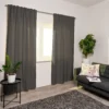 Home Wohnideen PELLU Thermo-Vorhang mit Kombiband | blickdicht