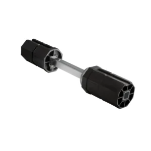 Jarolift Rolladen Doppelwellenbolzen mit 40mm Kugellager für SW60. Dient zu starren Verbindung zweier oder mehrerer Rollladenwellen.