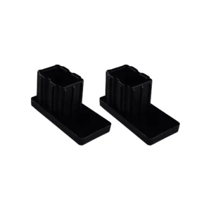 Verschlusskappe für Rollladen-Führungsschienen PP 45 (45 x 22 mm) | 2er Set