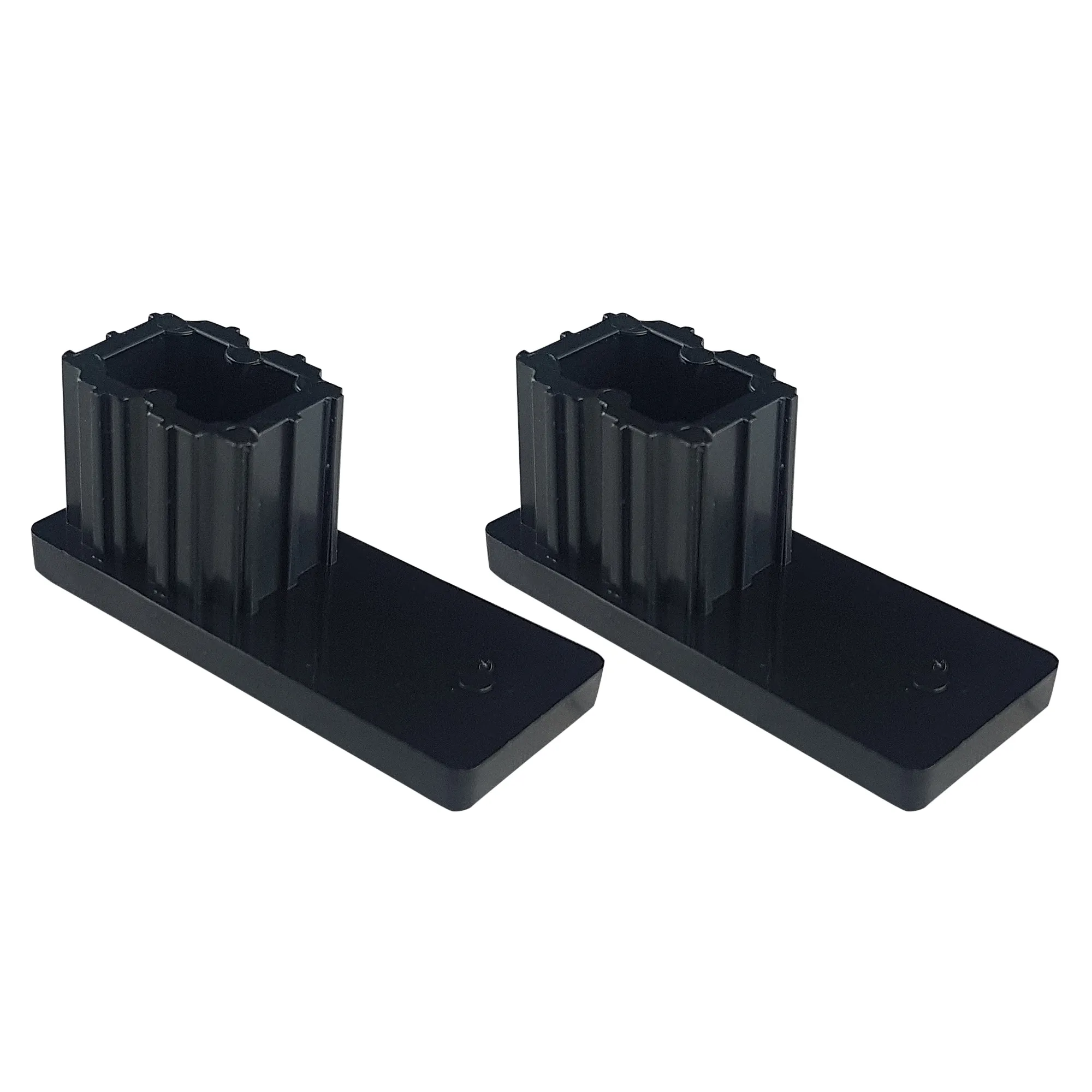 Verschlusskappe für Rollladen-Führungsschienen PP 53 (53 x 22 mm) | 2er Set