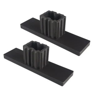 Verschlusskappe für Rollladen-Führungsschienen PPD 79 (79 x 22 mm) | 2er Set