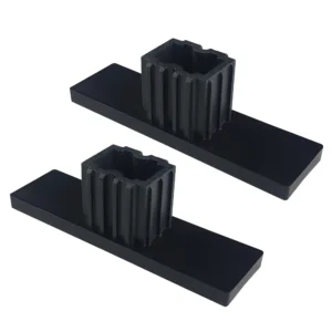 Verschlusskappe für Rollladen-Führungsschienen PPD 79 (79 x 22 mm) | 2er Set