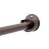 Wandhalter für Gardinenstange / Gardinenstange mit Innenlauf | ⌀ 19 mm