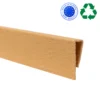 Abdeckprofil für Sichtschutzmatte LOP | 150 cm Länge