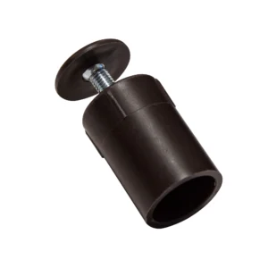 Wir bieten Ihnen hier einen aus Kunststoff bestehenden 30 mm Anschlagstopper aus dem Hause JAROLIFT in der Farbe braun