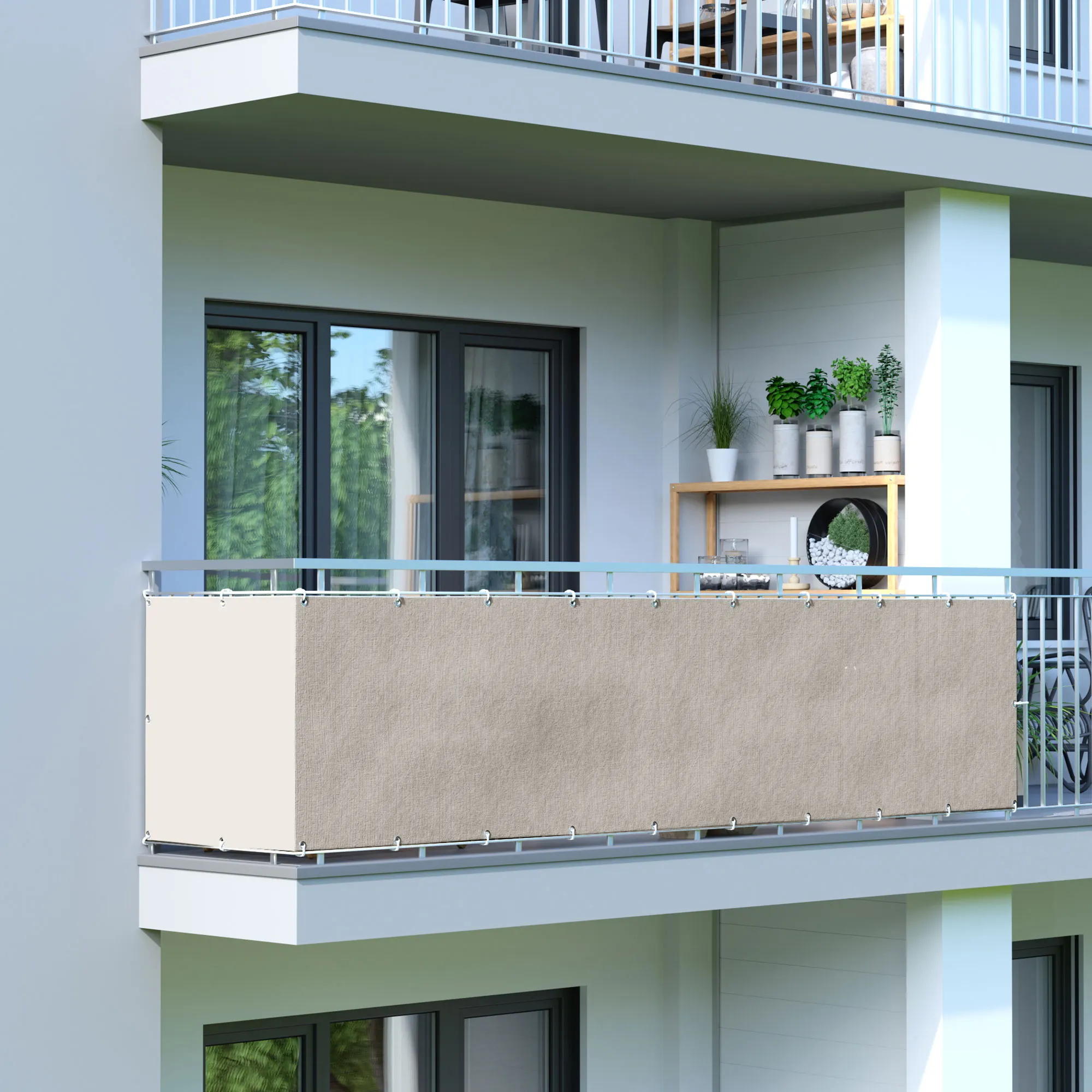 Balkonbespannung | Polyester / wasserdicht