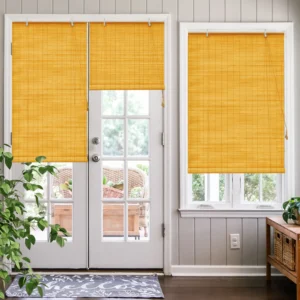 Bambusrollo in der Größe 140 x 220 cm in der Bambus-Farbe bambus aus dem Hause VICTORIA M - Das perfekte Fenster-Sichtschutz-Rollo aus natürlichen Rohstoffen! VICTORIA M Bambus Rollos sind die natürliche Alternative im Bereich des innenliegenden Sonnenschutzes. Es ist ein