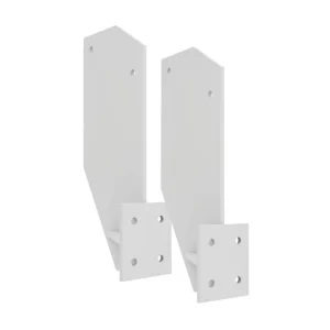 Dachsparrenhalterung für Kassettenmarkise Quadris LED & Curve LED | weiß