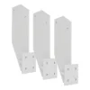 Dachsparrenhalterung für Kassettenmarkise Quadris LED & Curve LED | weiß