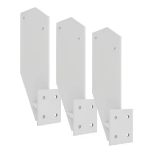 Dachsparrenhalterung für Kassettenmarkise Quadris LED & Curve LED | weiß