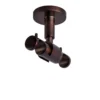 Deckenhalter für Gardinenstange mit Innenlauf | ⌀ 19 mm