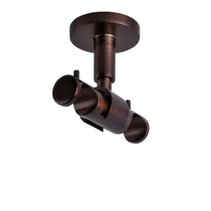 Deckenhalter für Gardinenstange mit Innenlauf | ⌀ 19 mm