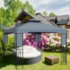 Deluxe Gartenpavillon | 4 x 3 m