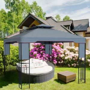 Deluxe Gartenpavillon | 4 x 3 m