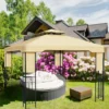 Deluxe Gartenpavillon | 4 x 3 m