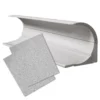 DiHa Roka-Ass Perfekt für Rollladen Rundkasten | 240mm Kastendeckel Dämmung | 3-teilige runde Kastendämmung mit einer Länge von 1000mm. Set inkl. DiHa Roka-Ass Rollladenkasten-Seitenteildämmung aus Neopor (2er Pack). Dieses Altbau-Sanierungs-System besteht aus hochwertigem Neopor mit einer Wärmeleitfähigkeit von 0