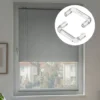 DuoSun Wendestopper für 25 mm Jalousien | transparent