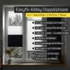 Easyfix Allday Doppelplissee | 90 x 200 cm