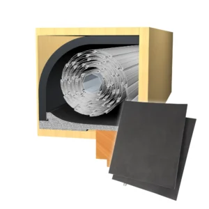 Energiespar Rollladendämmung 25mm (100 x 50cm) inkl. Deckeldämmung 100 x 24cm und Rollladenkasten-Seitenteildämmung 13mm (300 x 330mm) aus dem Hause JAROLIFT. Mit der Rollladenkasten-Dämmung dichten Sie Ihren Rollladenkasten perfekt ab und senken Energiekosten. Sie erhalten hier das Rollladenkasten-Dämmungsset