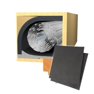 Energiespar Rollladendämmung 38mm (100 x 50cm) inkl. Deckeldämmung 100 x 24cm und Rollladenkasten-Seitenteildämmung 15mm (300 x 360mm) aus dem Hause JAROLIFT. Die Dämmmatte besteht aus jeweils 2 Dämmmatten mit 13mm und 25mm Dämmstärke. Mit der Rollladenkasten-Dämmung dichten Sie Ihren Rollladenkasten perfekt ab und senken Energiekosten. Sie erhalten hier das Rollladenkasten-Dämmungsset