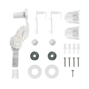 Ersatzteil-Set für Tenebra Verdunkelungsrollo und Thermorollo. Dieses praktische Set enthält alle Ersatzteile für das Tenebra Verdunkelungs- und Thermorollo.  Das hat den großen Vorteil