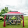 Faltpavillon Weekend | Gestell 3 x 3 m für 4 x 4 m Dach | paramondo. Das Original-Gestell für den paramondo Faltpavillon Weekend besteht aus pulverbeschichtetem Stahl. Das robuste Material und die hochwertige Verarbeitung garantieren höchste Stabilität und eine lange Lebensdauer Ihrer Zeltstruktur. Sie erhalten den Zeltrahmen in einem klassischen Anthrazit-Farbton. Einfache Montage. Dank Scherensystem gestaltet sich die Montage einfach und werkzeugfrei. Wir empfehlen