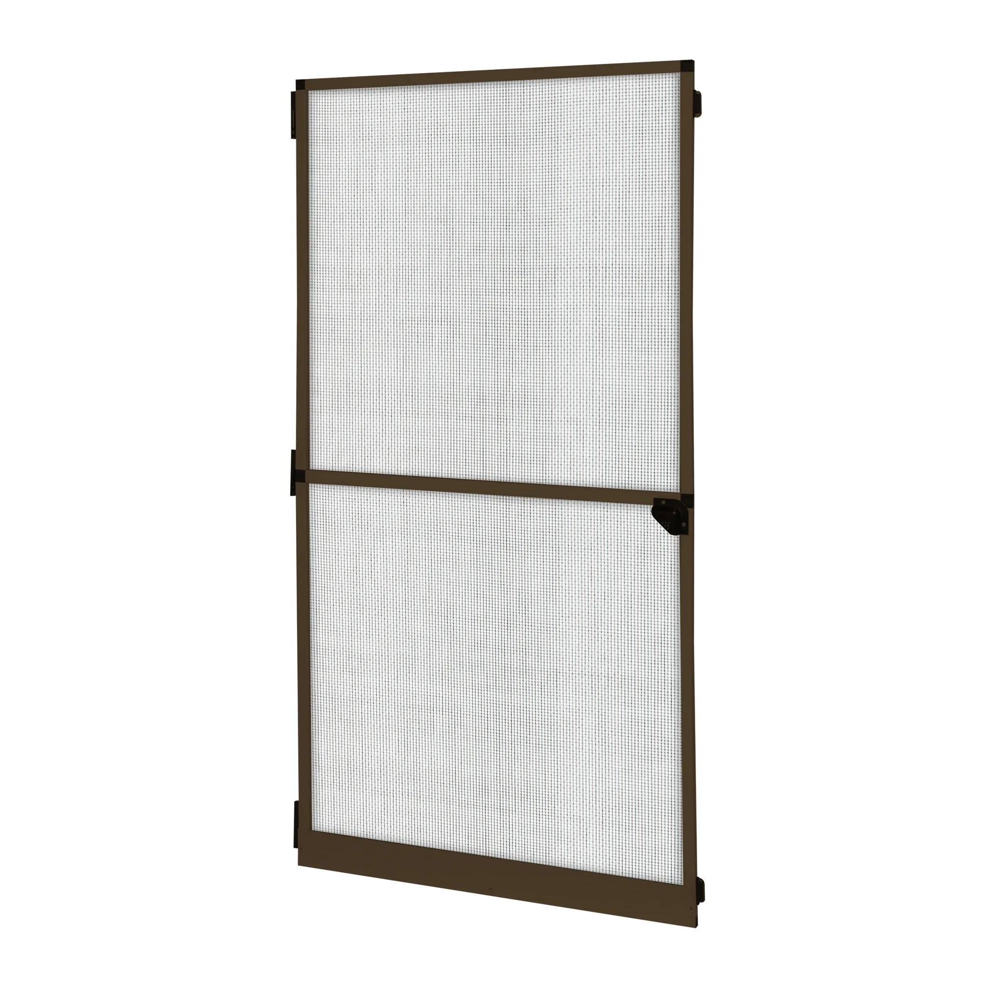 Mit der Fliegengittertür Profi Line 120x220 cm in Braun erleben Sie die Zeit der kleinen Plagegeister so ruhig wie nie zuvor. Denn so bleiben Mücken