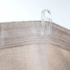 Gardinenhaken mit Faltenlegehaken für Gardinenschiene | transparent