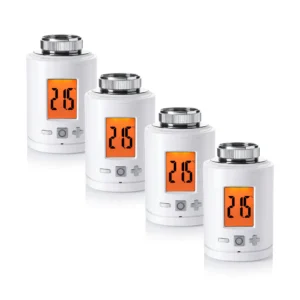 Heizkörper-Thermostat smart | 4 Stück. Energiesparend und umweltfreundlich. Erweiterte