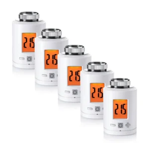Heizkörper-Thermostat smart | 5 Stück. Energiesparend und umweltfreundlich. Erweiterte