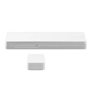 Tür- / Fensterkontakt smart. Batteriebetriebener Funksensor für Fenster und Türen. Optimiert den Energieverbrauch und sorgt für mehr Sicherheit. Über HomePilot oder HomePilot App steuerbar. Einfaches Anbringen mit Klebestreifen.