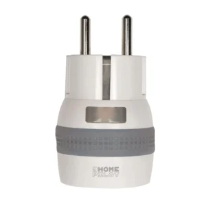 Zwischenstecker smart. Smart-Home-fähige Steckdose für Homepilot Funksystem. Steuerung per Fernbedienung oder App über die Premium-Gateway. Mit thermoaktiver schwarzer Schicht als Lärm-