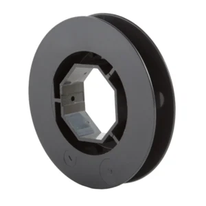 Die JAROLIFT Gurtscheibe (100 mm Durchmesser) für Rollladen 8-Kant Stahlwelle SW40