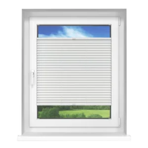 Delphos V2 Plissee nach Maß. Über 200 Stoffe nach Wahl - kostenlose Muster bestellbar. Premium-Plissee für alle Standard- und Sonderfensterformen. Bohr- / Klemm- / Klebemontage wählbar. Aluminiumprofil und Kunststoffteile in verschiedenen Farben.